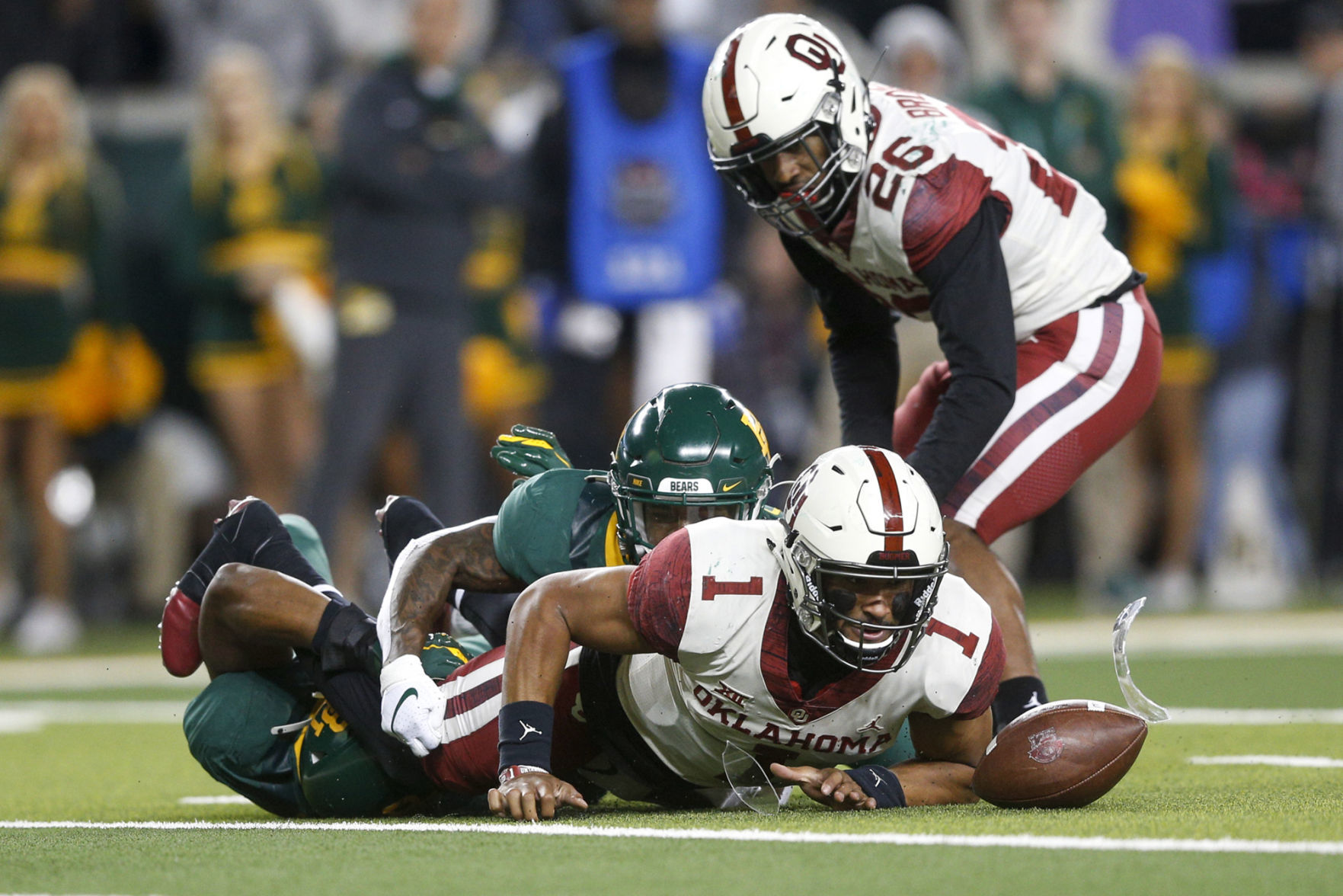 Saturday: Baylor vs. OU: